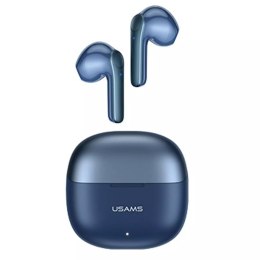 Usams Słuchawki Bluetooth 5.1 USAMS TWS XH Series Dual mic bezprzewodowe niebieski/blue BHUXH03