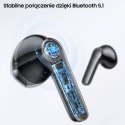 Usams Słuchawki Bluetooth 5.1 USAMS TWS XH Series Dual mic bezprzewodowe niebieski/blue BHUXH03
