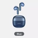 Usams Słuchawki Bluetooth 5.1 USAMS TWS XH Series Dual mic bezprzewodowe niebieski/blue BHUXH03