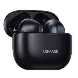 Usams Słuchawki Bluetooth 5.2 USAMS TWS NX10 Series Dual mic bezprzewodowe czarny/black BHUNX01