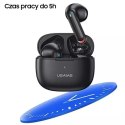 Usams Słuchawki Bluetooth 5.2 USAMS TWS NX10 Series Dual mic bezprzewodowe czarny/black BHUNX01