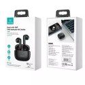 Usams Słuchawki Bluetooth 5.2 USAMS TWS NX10 Series Dual mic bezprzewodowe czarny/black BHUNX01