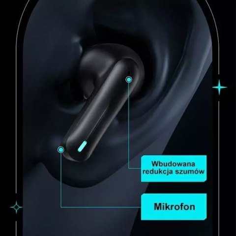 Usams Słuchawki Bluetooth 5.3 USAMS TWS XJ13 series Gaming Earbuds bezprzewodowe czarny/black BHUXJ01 (US-XJ13) Usams Słuchawki Bluetooth 5.3 USAMS TWS XJ13 series Gaming Earbuds bezprzewodowe czarny/black BHUXJ01 (US-XJ13)