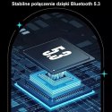 Usams Słuchawki Bluetooth 5.3 USAMS TWS XJ13 series Gaming Earbuds bezprzewodowe czarny/black BHUXJ01 (US-XJ13)