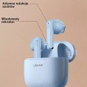 Usams Słuchawki Bluetooth 5.3 USAMS TWS US Series Dual mic bezprzewodowe białe/white BHUUS02