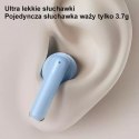 Usams Słuchawki Bluetooth 5.3 USAMS TWS US Series Dual mic bezprzewodowe białe/white BHUUS02