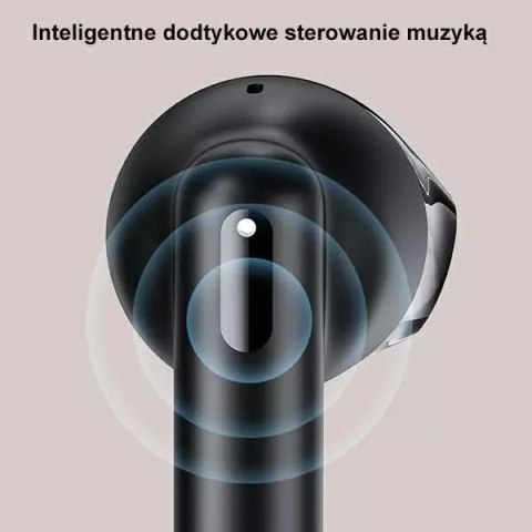 Usams Słuchawki Bluetooth 5.3 USAMS TWS US Series Dual mic bezprzewodowe białe/white BHUUS02 Usams Słuchawki Bluetooth 5.3 USAMS TWS US Series Dual mic bezprzewodowe białe/white BHUUS02