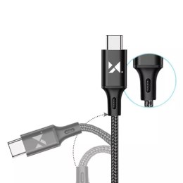 Wozinsky Wozinsky kabel USB - USB Typ C 2,4A 1m czarny (WUC-C1B)