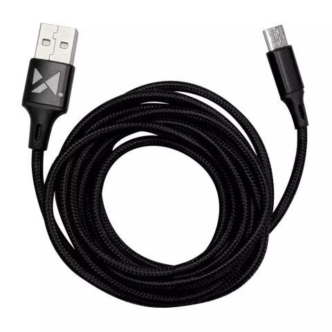 Wozinsky Wozinsky kabel USB - USB Typ C 2,4A 2m czarny(WUC-C2B) Wozinsky Wozinsky kabel USB - USB Typ C 2,4A 2m czarny(WUC-C2B)