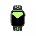 Apple Pasek Apple Watch MXQW2FE/A 38/40/41mm Nike Sport Brand czarno-limonkowy/black-lime blast