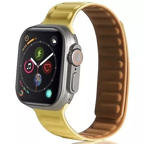 Beline Beline pasek Apple Watch Magnetic 38/40/41mm żółty /yellow Beline Beline pasek Apple Watch Magnetic 38/40/41mm żółty /yellow