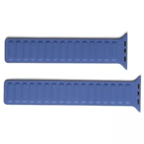 Beline Beline pasek Apple Watch Magnetic 42/44/45/49mm niebieski /blue Beline Beline pasek Apple Watch Magnetic 42/44/45/49mm niebieski /blue