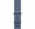 Marka niezdefiniowana Pasek Apple Watch MPW82ZM/A 42/44/45mm Woven Nylon Band granatowy/navy