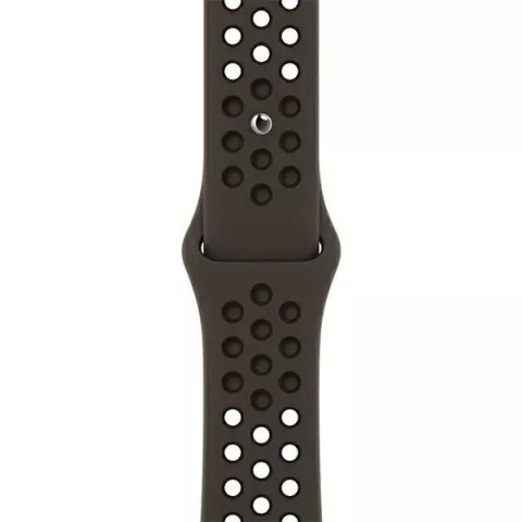 Nike Pasek Apple Watch MJ6J3AM/A 38/40/41mm Nike Sport Brand brązowo-czarny/ironstone-black Nike Pasek Apple Watch MJ6J3AM/A 38/40/41mm Nike Sport Brand brązowo-czarny/ironstone-black