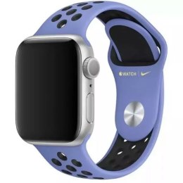Nike Pasek Apple Watch MWU62FE/A 38/40/41mm Nike Sport Brand fioletowo-czarny/royal pulse-black
