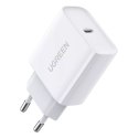 UGreen Ładowarka sieciowa UGREEN USB Power Delivery 3.0 Quick Charge 4.0+ 20W 3A biały (60450)