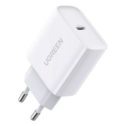 UGreen Ładowarka sieciowa UGREEN USB Power Delivery 3.0 Quick Charge 4.0+ 20W 3A biały (60450)