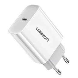 UGreen Ładowarka sieciowa UGREEN USB Power Delivery 3.0 Quick Charge 4.0+ 20W 3A biały (60450)