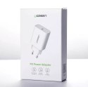 UGreen Ładowarka sieciowa UGREEN USB Power Delivery 3.0 Quick Charge 4.0+ 20W 3A biały (60450)