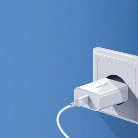 UGreen Ładowarka sieciowa UGREEN USB Power Delivery 3.0 Quick Charge 4.0+ 20W 3A biały (60450) UGreen Ładowarka sieciowa UGREEN USB Power Delivery 3.0 Quick Charge 4.0+ 20W 3A biały (60450)