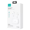 Usams Słuchawki Bluetooth 5.0 USAMSTWS SM series bezprzewodowe biały/white BHUSM01 (US-SM001)