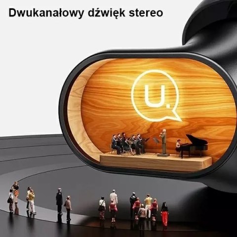 Usams Słuchawki Bluetooth 5.1 USAMS TWS BH series bezprzewodowe czarny/black BHUBH01 Usams Słuchawki Bluetooth 5.1 USAMS TWS BH series bezprzewodowe czarny/black BHUBH01