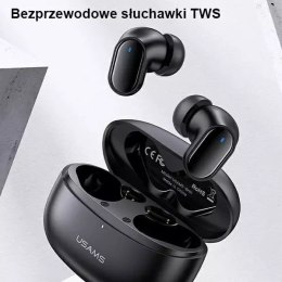 Usams Słuchawki Bluetooth 5.1 USAMS TWS BH series bezprzewodowe czerwony/red BHUBH03