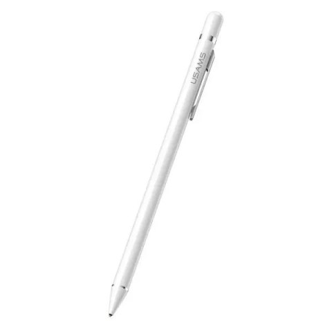Usams USAMS Active Stylus Pen rysik biały/whit ZB57DRB02 (US-ZB057) Usams USAMS Active Stylus Pen rysik biały/whit ZB57DRB02 (US-ZB057)