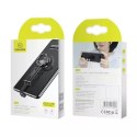 Usams USAMS Adapter AU11 2w1 USB-C - 3,5mm +USB-C + ring holder czarny/black SJ359TC01 (US-SJ359)