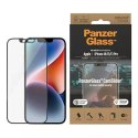 PanzerGlass Szkło PanzerGlass Ultra-Wide Fit do iPhone 14 / 13 / 13 Pro / 16e 6.1" Screen Protection CamSlider Antibacterial Easy Aligner In
