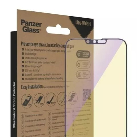 PanzerGlass Szkło PanzerGlass Ultra-Wide Fit do iPhone 14 Plus / 13 Pro Max 6,7" Screen Protection Antibacterial Easy Aligner Included Anti- PanzerGlass Szkło PanzerGlass Ultra-Wide Fit do iPhone 14 Plus / 13 Pro Max 6,7" Screen Protection Antibacterial Easy Aligner Included Anti-