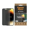 PanzerGlass Szkło PanzerGlass Ultra-Wide Fit do iPhone 14 Pro 6,1" Privacy Screen Protection Antibacterial Easy Aligner Included P2784