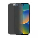 PanzerGlass Szkło PanzerGlass Ultra-Wide Fit do iPhone 14 Pro 6,1" Privacy Screen Protection Antibacterial Easy Aligner Included P2784