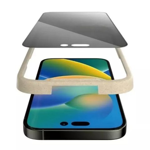 PanzerGlass Szkło PanzerGlass Ultra-Wide Fit do iPhone 14 Pro 6,1" Privacy Screen Protection Antibacterial Easy Aligner Included P2784 PanzerGlass Szkło PanzerGlass Ultra-Wide Fit do iPhone 14 Pro 6,1" Privacy Screen Protection Antibacterial Easy Aligner Included P2784