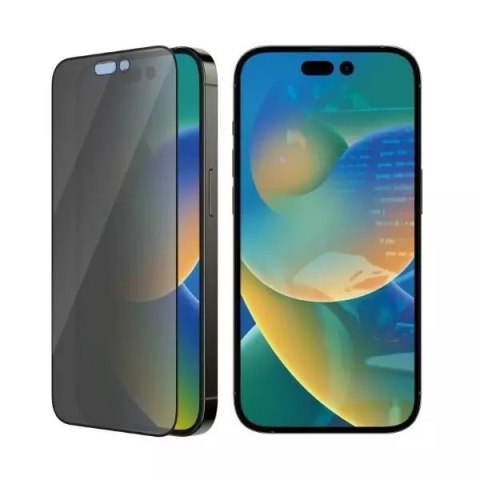 PanzerGlass Szkło PanzerGlass Ultra-Wide Fit do iPhone 14 Pro 6,1" Privacy Screen Protection Antibacterial Easy Aligner Included P2784 PanzerGlass Szkło PanzerGlass Ultra-Wide Fit do iPhone 14 Pro 6,1" Privacy Screen Protection Antibacterial Easy Aligner Included P2784
