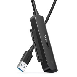 UGreen Adapter UGREEN przejściówka dysku HDD SSD 2,5'' SATA III 3.0 - USB 3.2 Gen 1 (SuperSpeed USB 5 Gbps) czarny (70609 CM321)