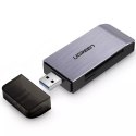 UGreen Czytnik kart UGREEN SD / micro SD / CF / MS na USB 3.0 szary (50541)