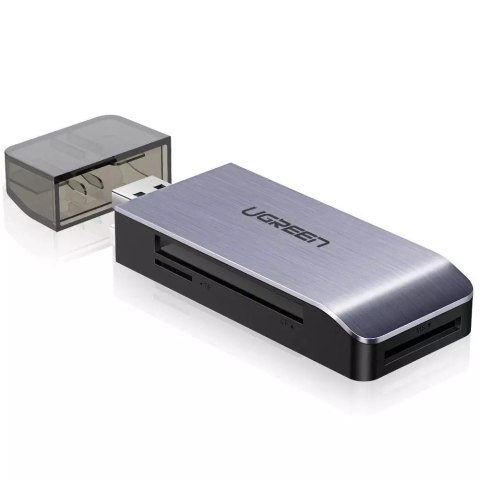 UGreen Czytnik kart UGREEN SD / micro SD / CF / MS na USB 3.0 szary (50541) UGreen Czytnik kart UGREEN SD / micro SD / CF / MS na USB 3.0 szary (50541)