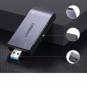UGreen Czytnik kart UGREEN SD / micro SD / CF / MS na USB 3.0 szary (50541)