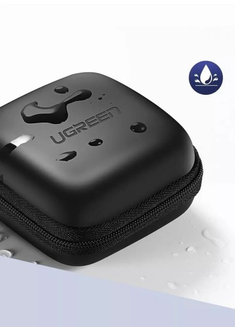 UGreen Etui UGREEN pudełko na słuchawki 8 cm x 8 cm czarny (40816) UGreen Etui UGREEN pudełko na słuchawki 8 cm x 8 cm czarny (40816)