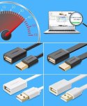 UGreen Kabel UGREEN przewód przejściówka USB (żeński) - USB (męski) 2m czarny (10316)