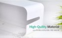UGreen Organizer do kabli UGREEN pudełko pojemnik na listwy L 42,5x17,5x15,5cm czarno-biały (LP110)
