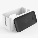 UGreen Organizer do kabli UGREEN pudełko pojemnik na listwy S 27,8x13x12,8cm czarno-biały (LP110)