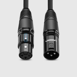 UGreen Przedłużacz UGREEN kabel audio przewód mikrofonowy do mikrofonu XLR (żeński) - XLR (męski) 2 m (AV130)