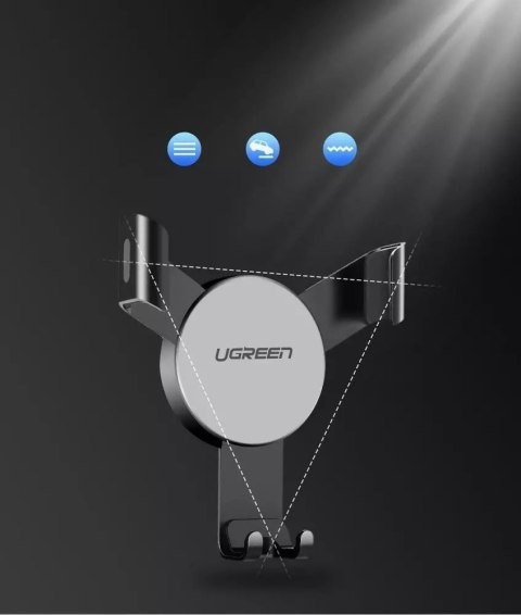 UGreen Uchwyt samochodowy UGREEN grawitacyjny na nawiew kratkę wentylacyjną szary (50564) UGreen Uchwyt samochodowy UGREEN grawitacyjny na nawiew kratkę wentylacyjną szary (50564)