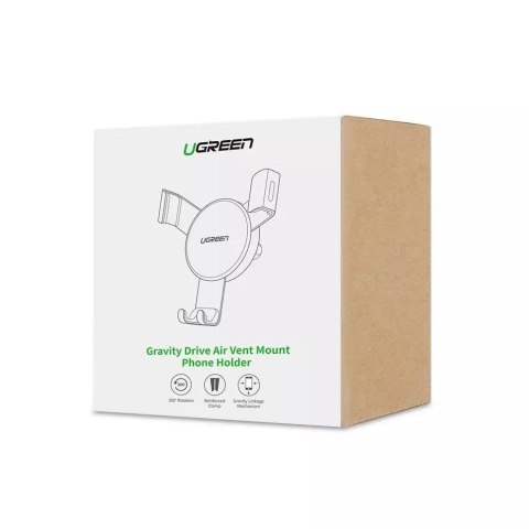 UGreen Uchwyt samochodowy UGREEN grawitacyjny na nawiew kratkę wentylacyjną szary (50564) UGreen Uchwyt samochodowy UGREEN grawitacyjny na nawiew kratkę wentylacyjną szary (50564)