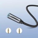 UGreen Ugreen przejściówka do słuchawek z 3,5 mm mini jack na USB Typ C 10 cm szary (30632)