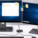 UGreen Ugreen przełącznik adapter switch box USB 2 wejścia - 3 wyjścia czarny (CM409)