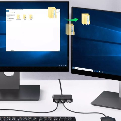 UGreen Ugreen przełącznik adapter switch box USB 2 wejścia - 3 wyjścia czarny (CM409) UGreen Ugreen przełącznik adapter switch box USB 2 wejścia - 3 wyjścia czarny (CM409)