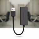 UGreen Zewnęrza karta sieciowa UGREEN RJ45 - USB 2.0 100 Mbps Ethernet czarny (CR110 20254)